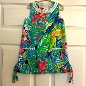 Lily Pulitzer girls color block dress size 4